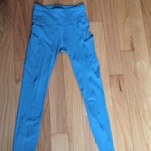 Sea foam green Lululemon yoga pants worn twice